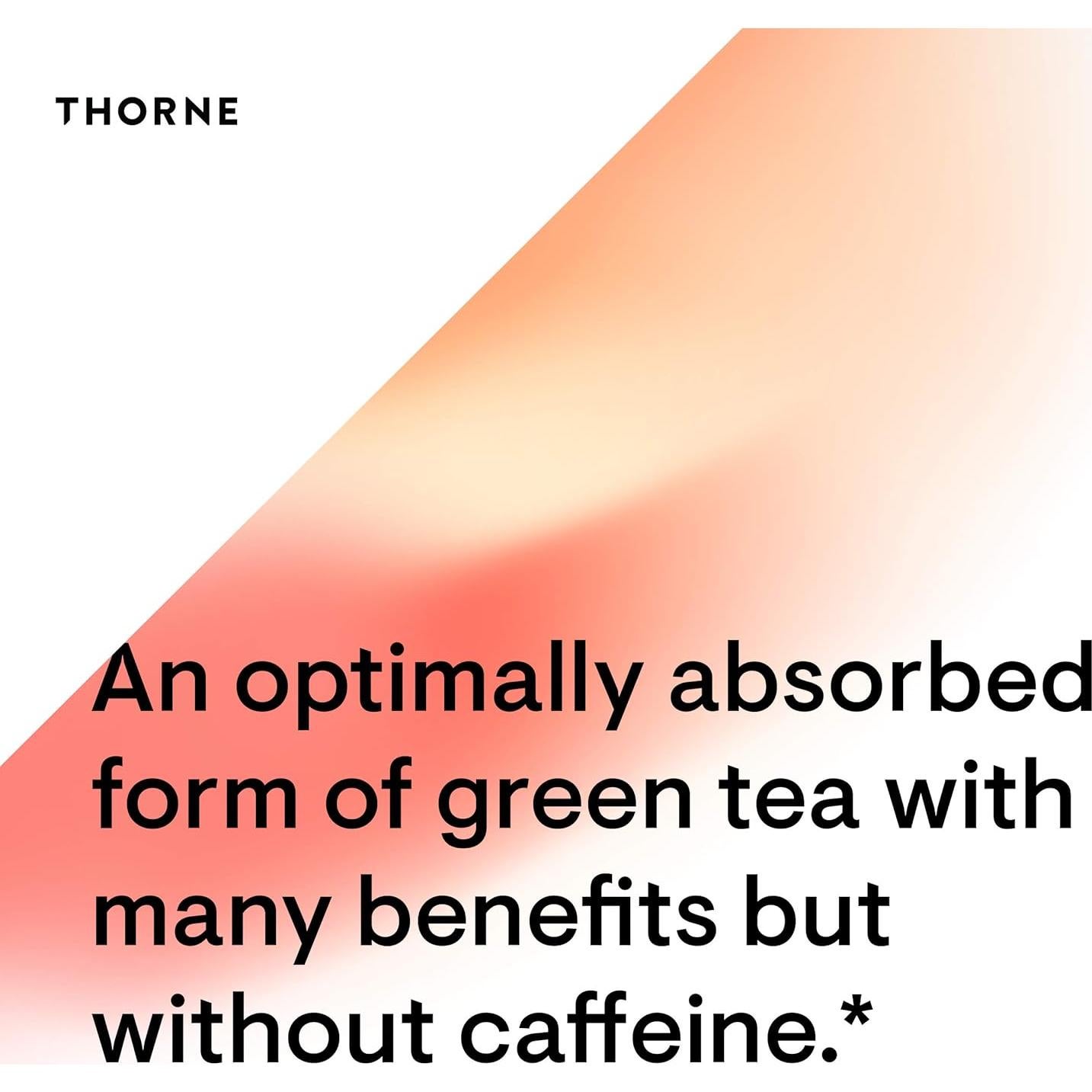 Té Verde Fitósoma Thorne - Antioxidante Hepático 60 Cápsulas