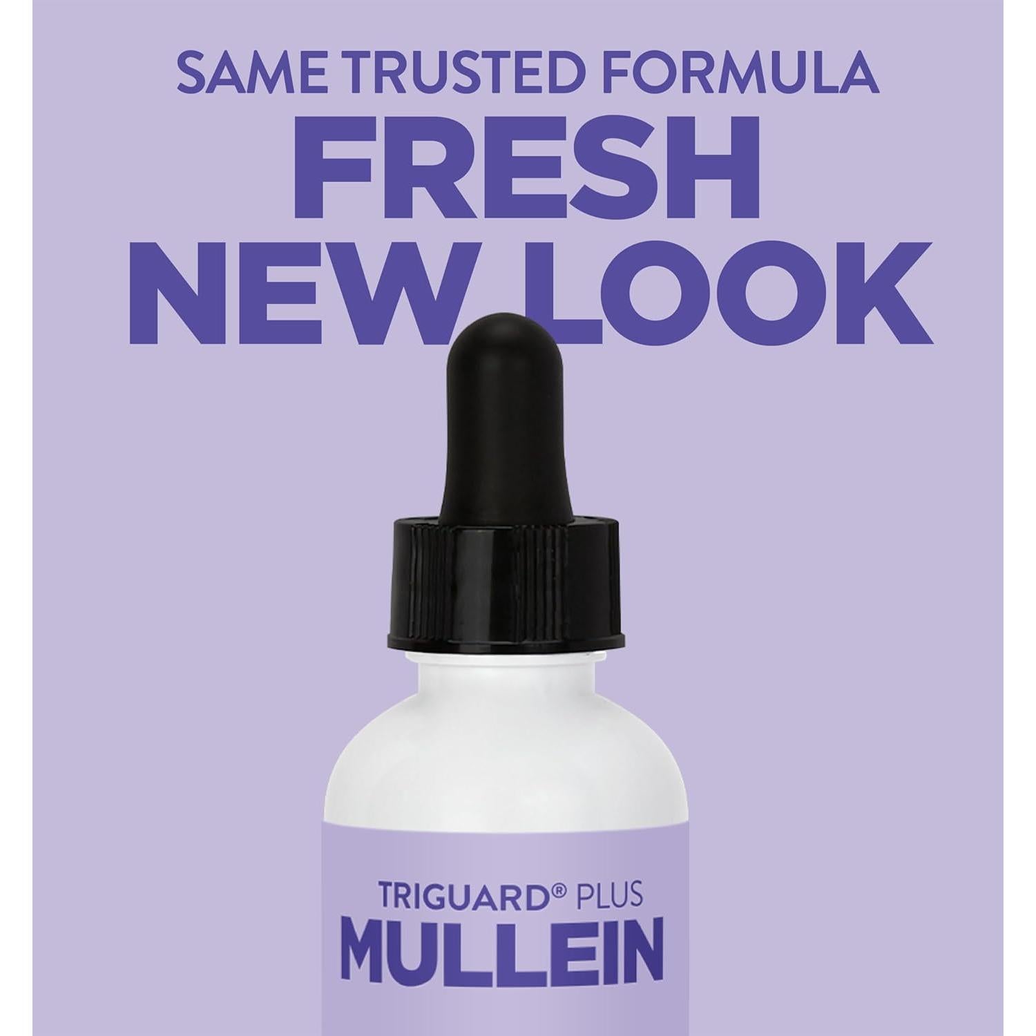 TriGuard Mullein Plus - Extracto Respiratorio 59 ml Sin Alcohol