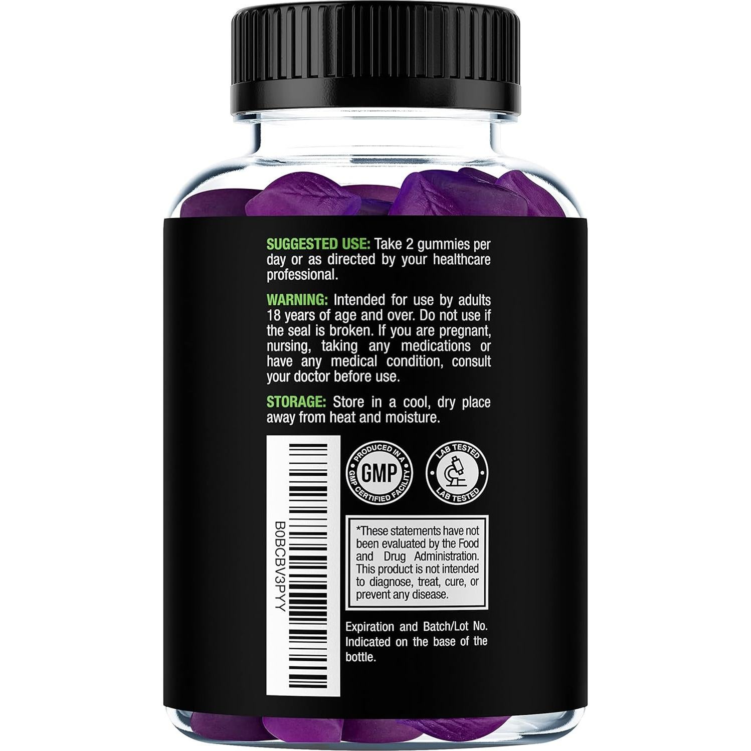 Gomitas de Musgo Marino Irlandés Sakoon - 60 Unidades Sabor Frambuesa