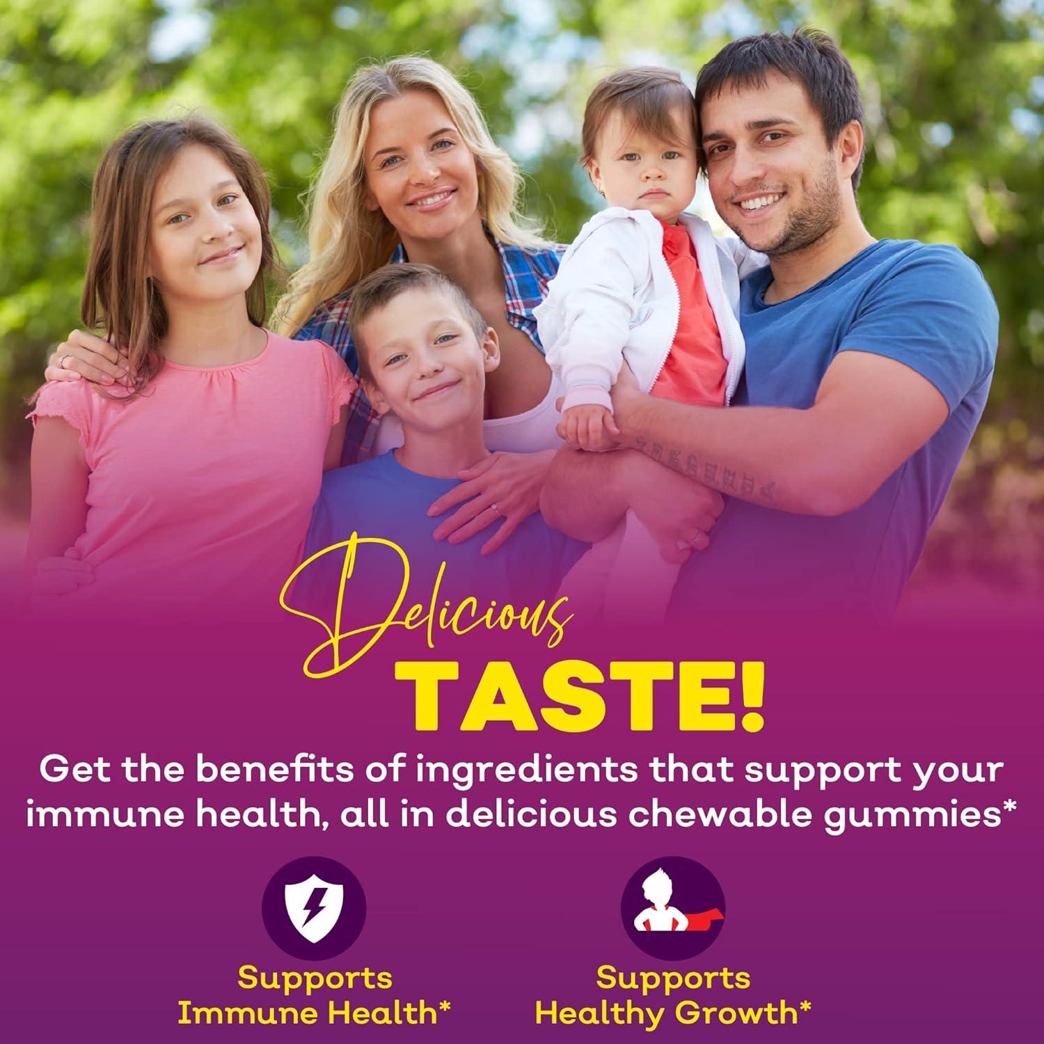 Gomitas de Saúco Sakoon Nutrition para Niños 60 Unidades