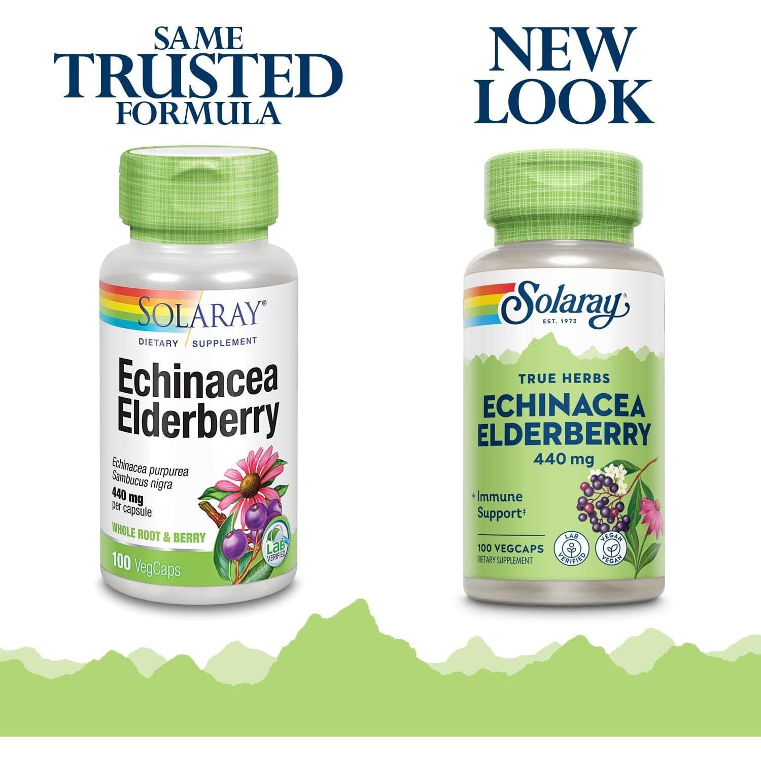 Cápsulas de Echinacea Solaray 440 mg - 100 Unidades