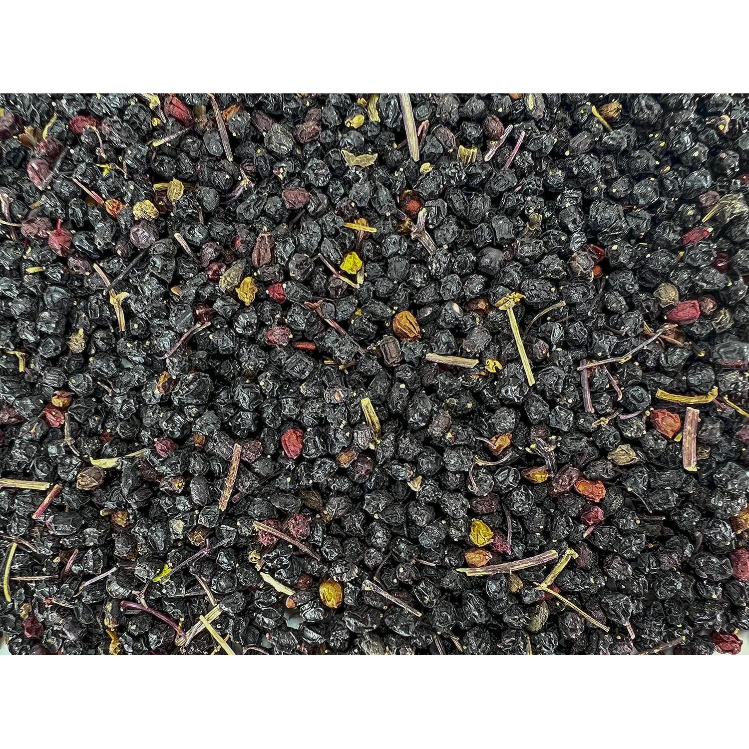 Saúcos Secos Orgánicos 0.45kg Real Wild Harvest - Sambucus Nigra