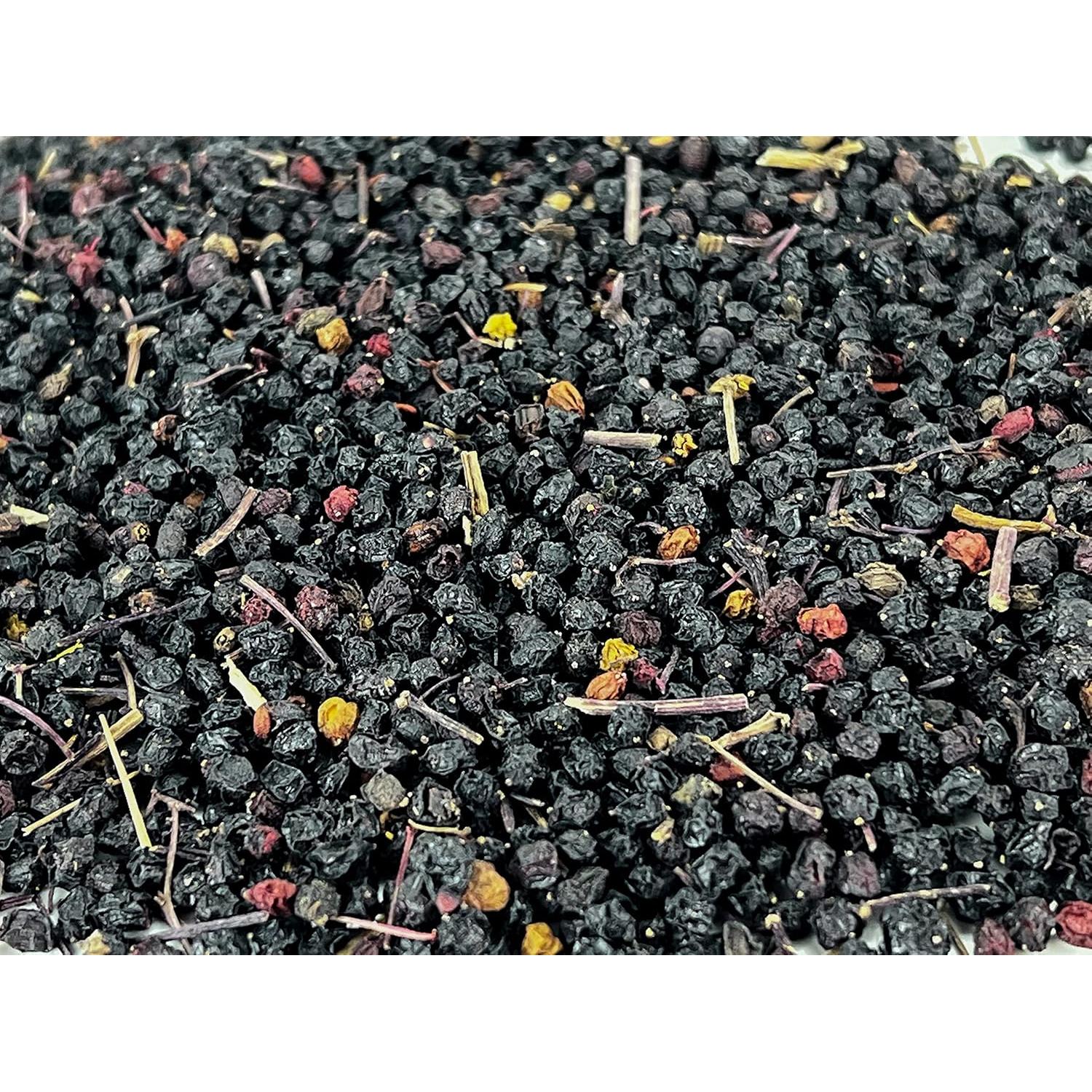 Saúcos Secos Orgánicos 0.45kg Real Wild Harvest - Sambucus Nigra