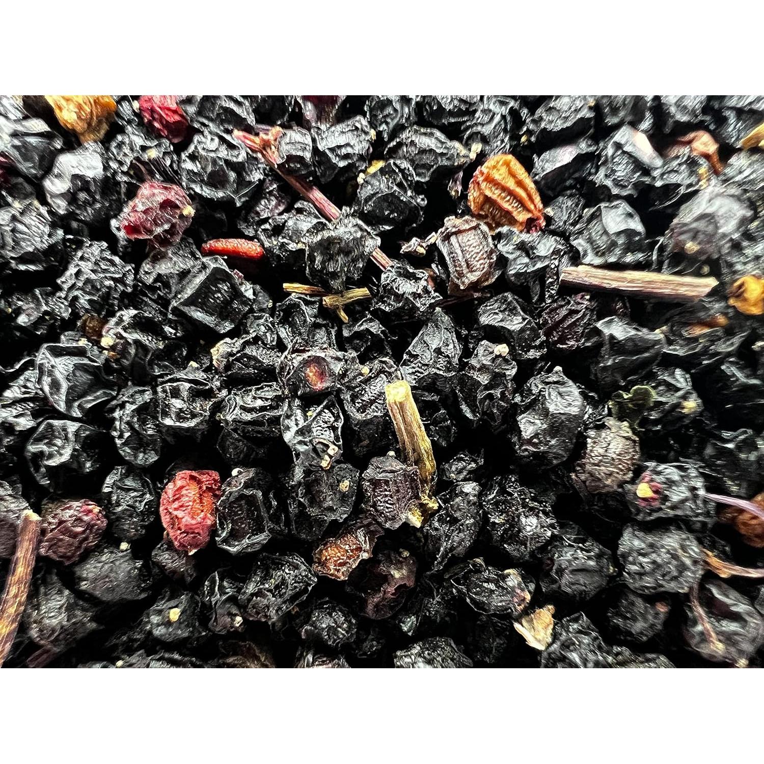 Saúcos Secos Orgánicos 0.45kg Real Wild Harvest - Sambucus Nigra