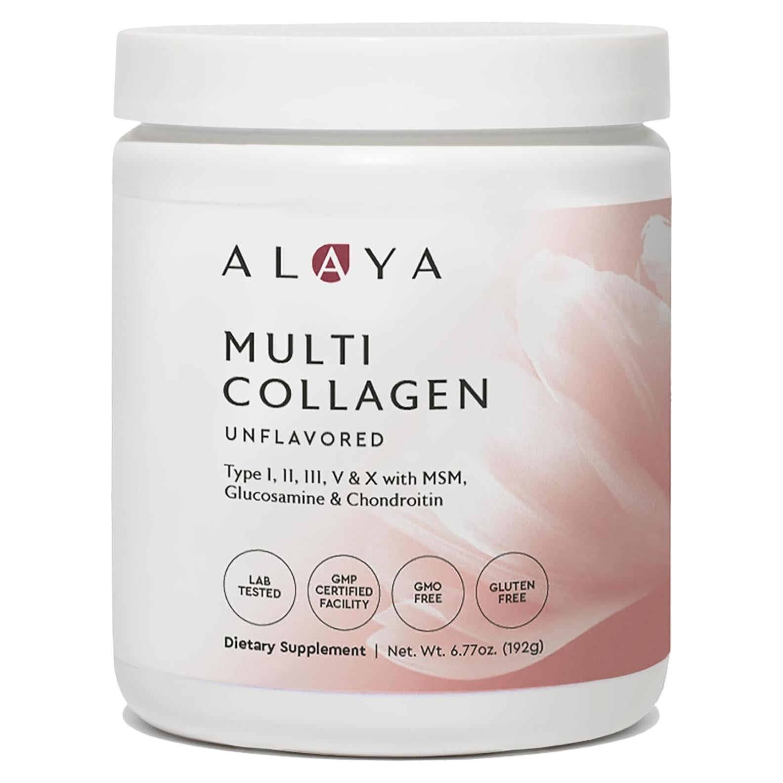 Polvo de Colágeno Múltiple Alaya - 20 Porciones - Salud Piel, Cabello y Uñas