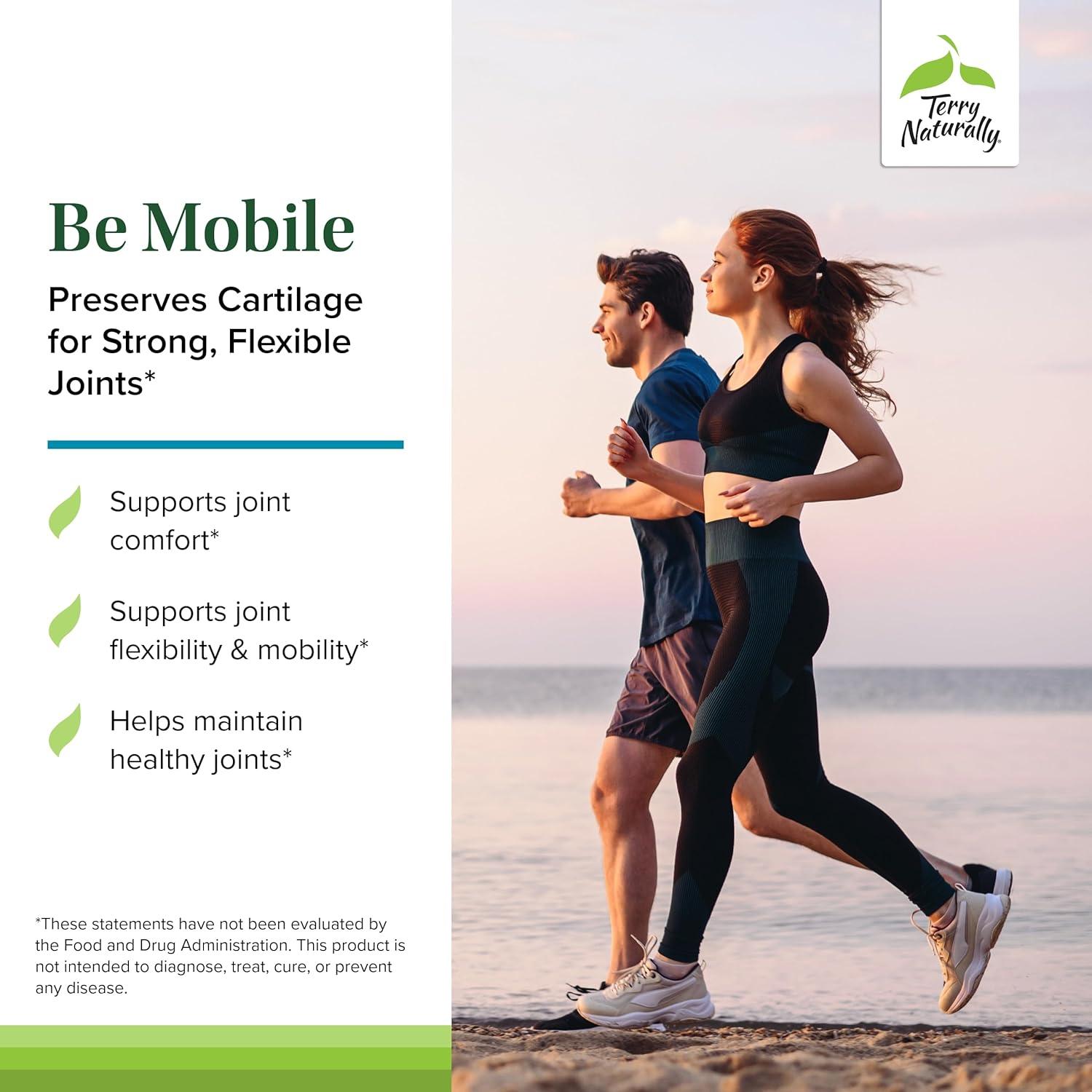 Suplemento de colágeno Terry Naturally Be Mobile - 60 cápsulas