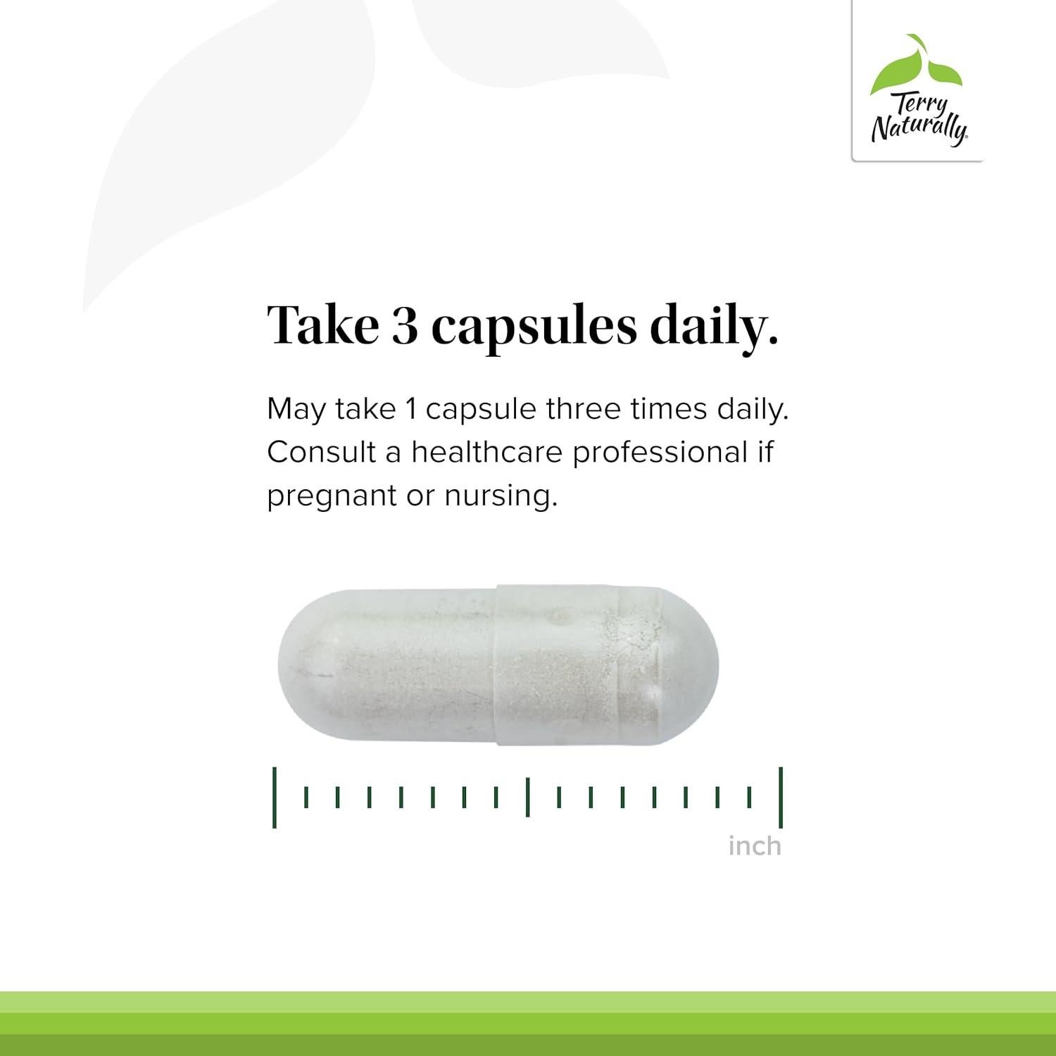 Suplemento de colágeno Terry Naturally Be Mobile - 60 cápsulas