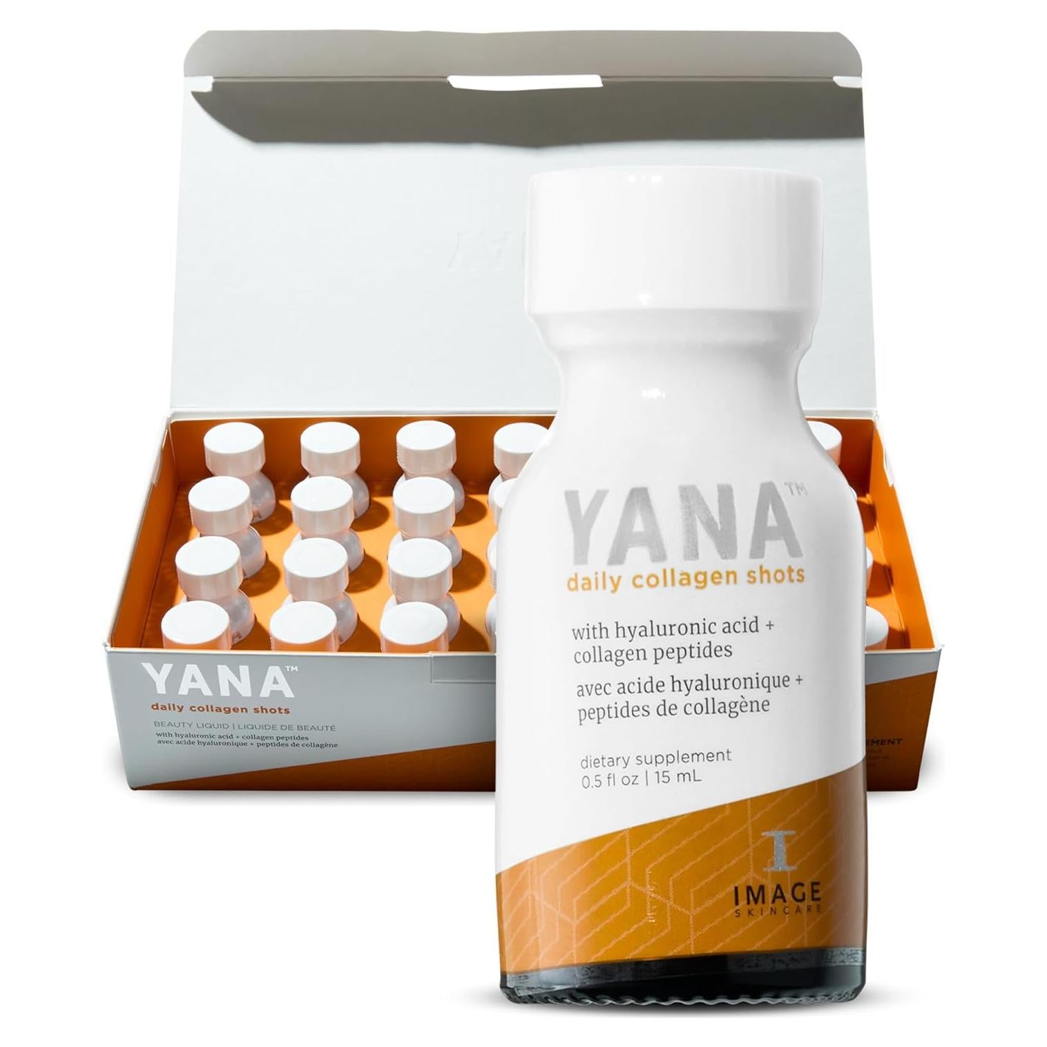 Disparos de Colágeno Líquido YANA IMAGE Skincare 2500 mg