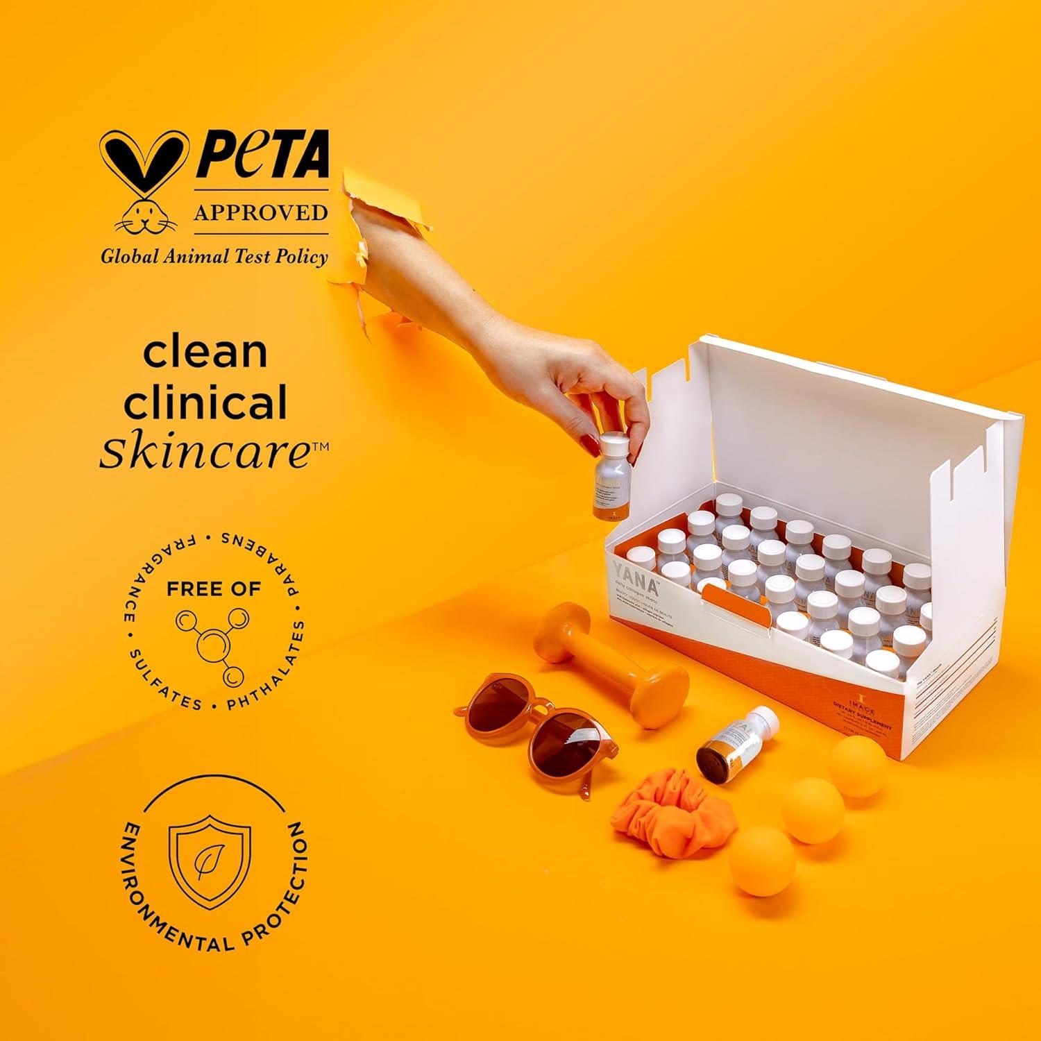 Disparos de Colágeno Líquido YANA IMAGE Skincare 2500 mg