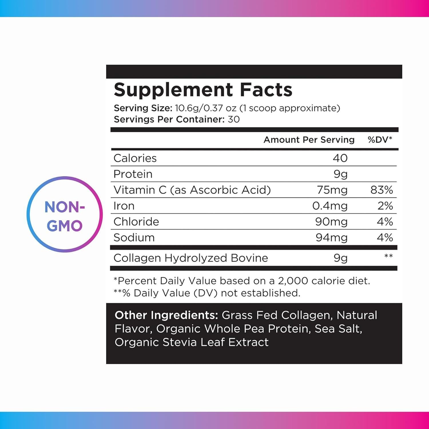 Polvo de colágeno hidrolizado Livingood Daily Vainilla 30 porciones