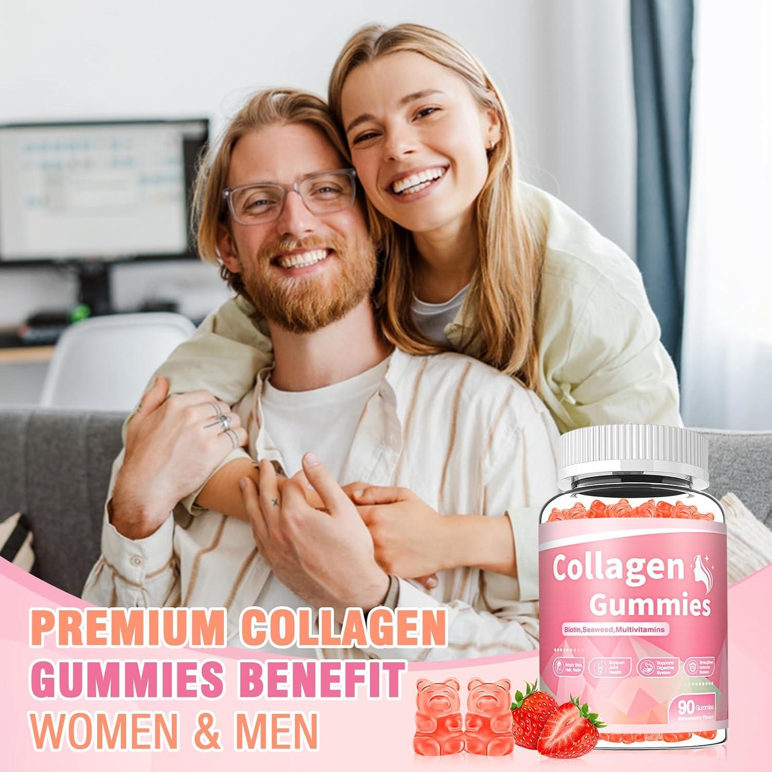 Gomitas de Colágeno WyuuKi 180 Unidades 2500mg Biotina Vit C A B D E