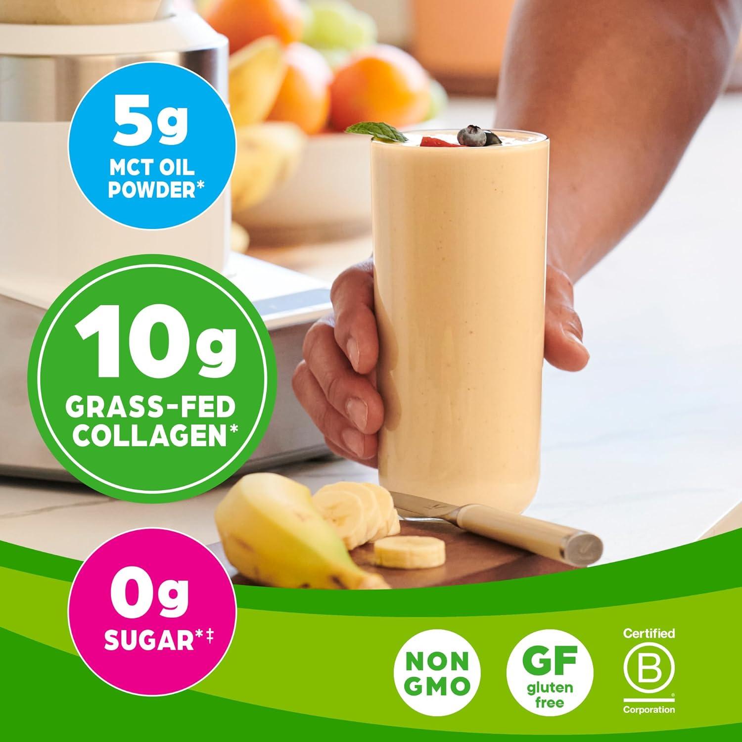 Proteína en Polvo de Colágeno Keto Orgain Vainilla 400g