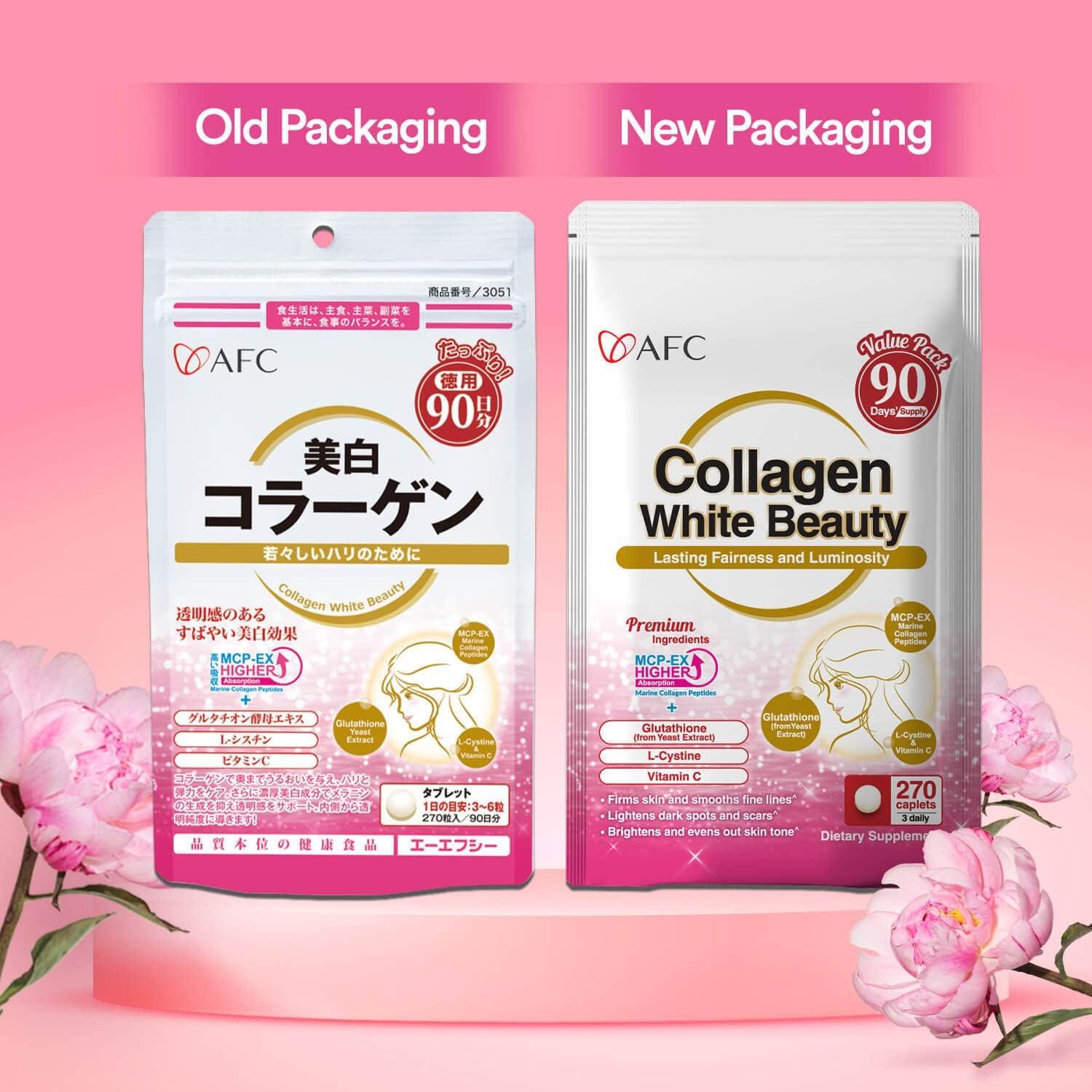 Colágeno Marino AFC Japón 90 Tablets - Firmeza y Brillo Piel