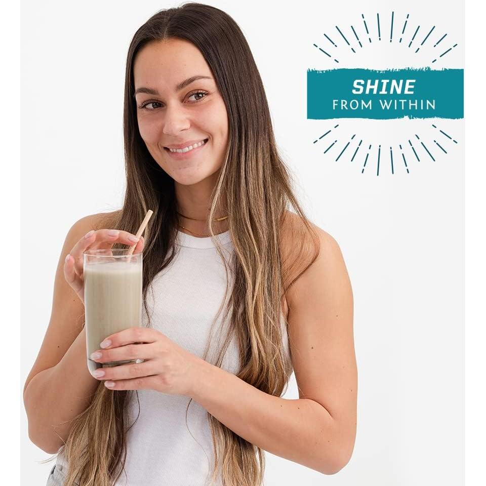 Polvo de Proteína Vegano Sunwarrior 500g - Colágeno, Biotina, Vitamina C