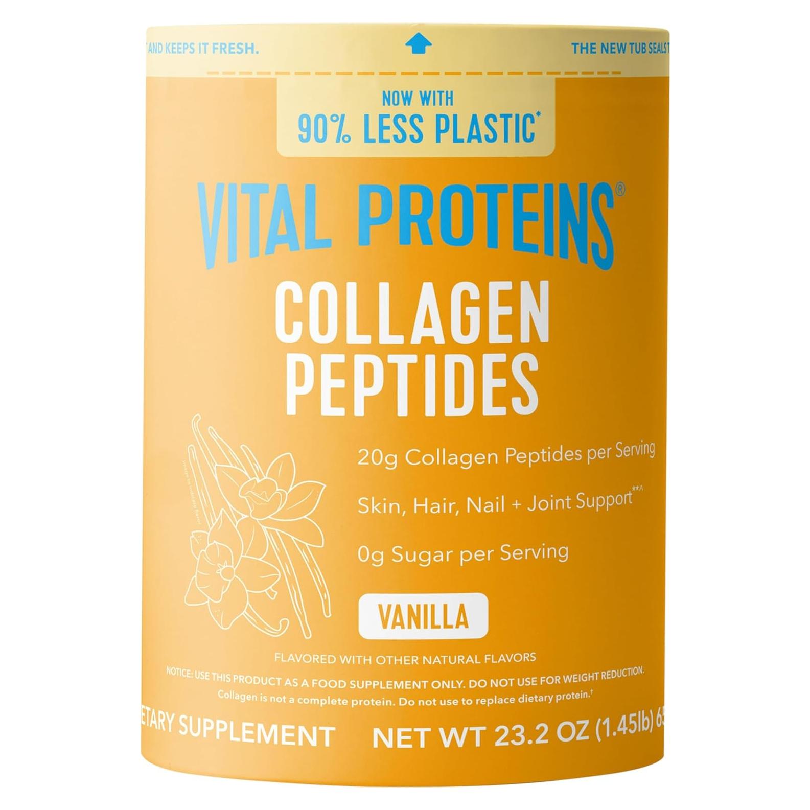 Polvo de Péptidos de Colágeno Vital Proteins Vainilla 658g