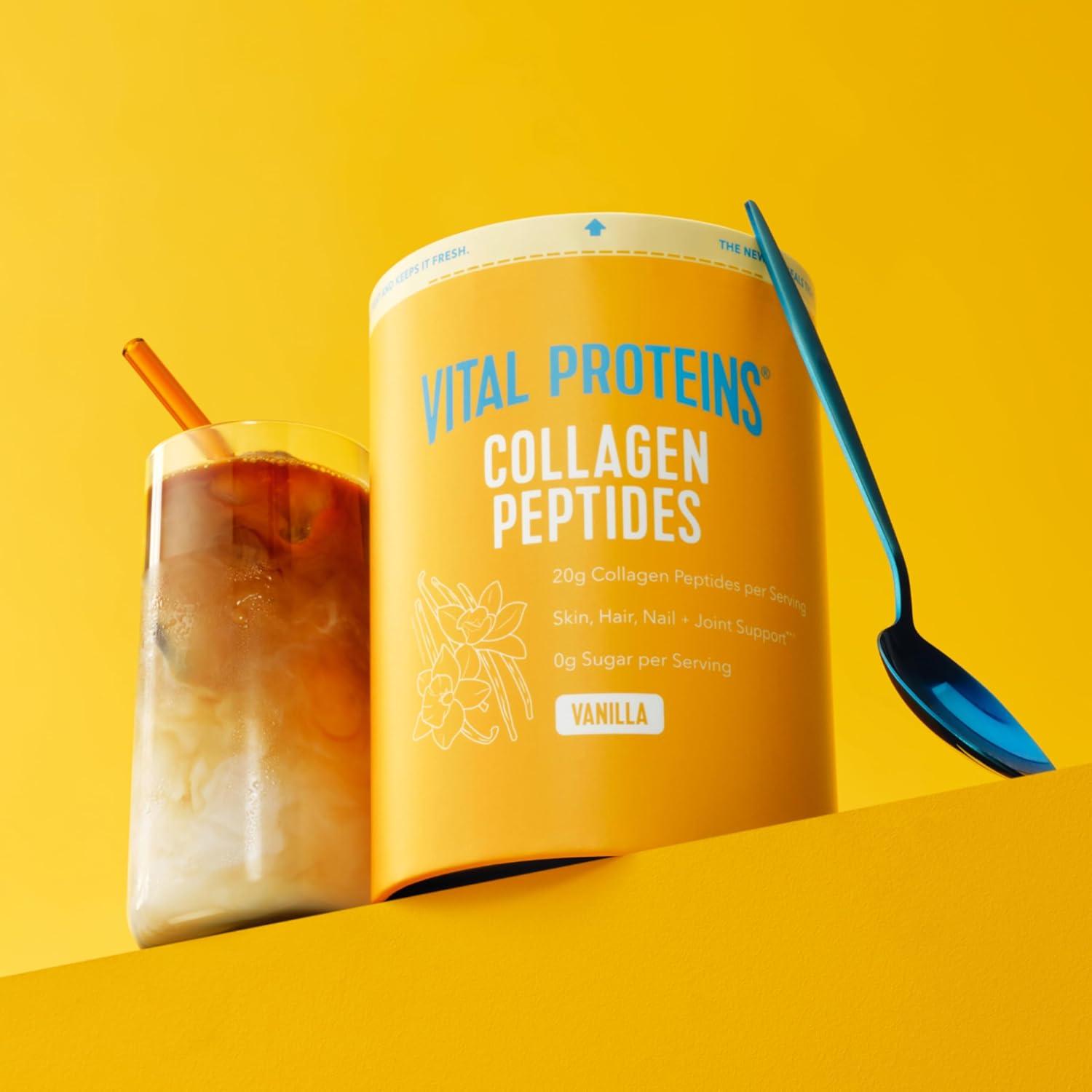 Polvo de Péptidos de Colágeno Vital Proteins Vainilla 658g