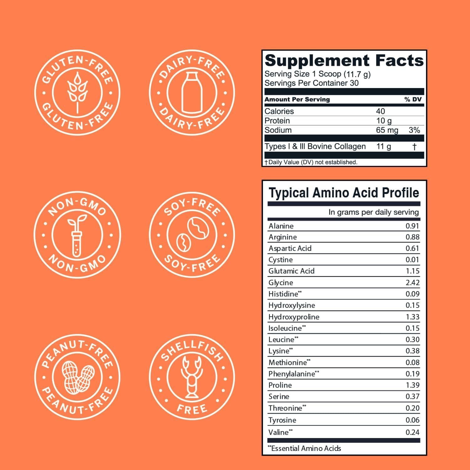 Polvo de Colágeno Live Conscious Durazno y Mango 340g