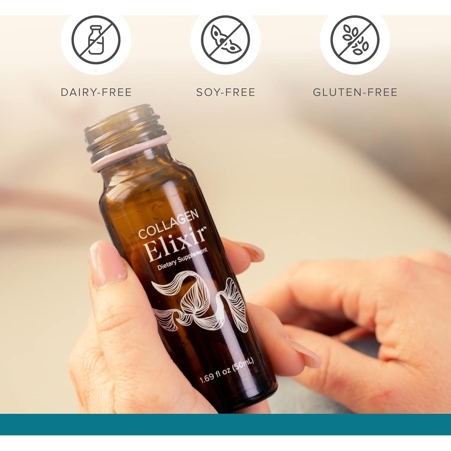 Isagenix Elixir de Colágeno Marino 50 mL - Vitamina C, Zinc, Biotina