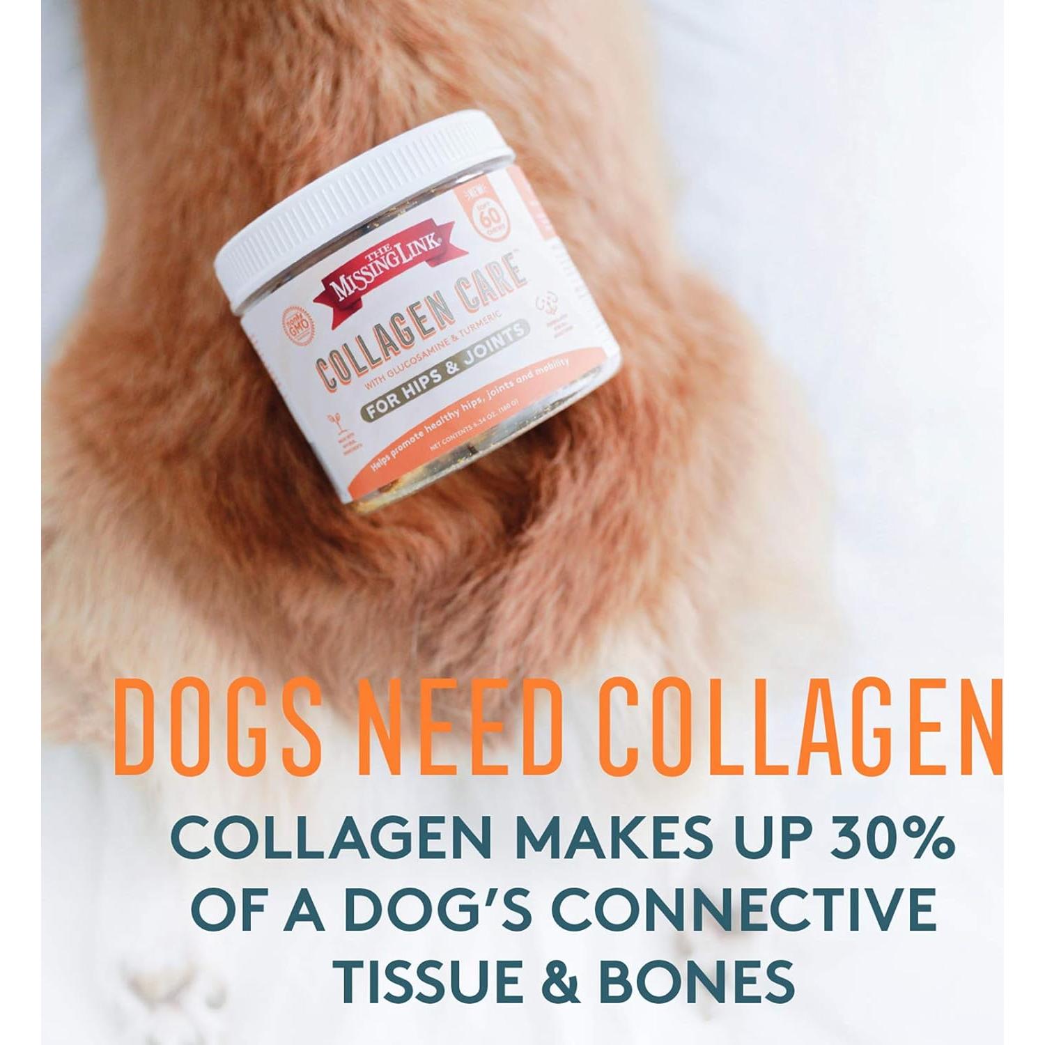 Cuidado de Colágeno Hipo para Perros El Enlace Perdido 60ct