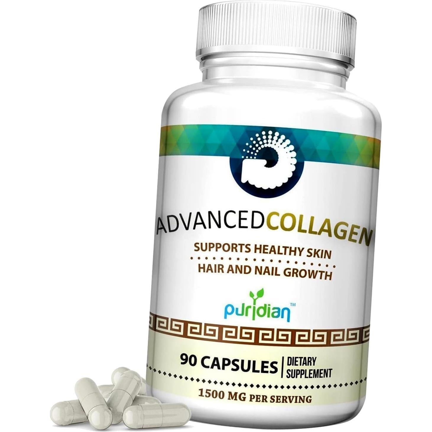 Colágeno Hidrolizado Advanced Collagen+ 90 Cápsulas 1500 mg