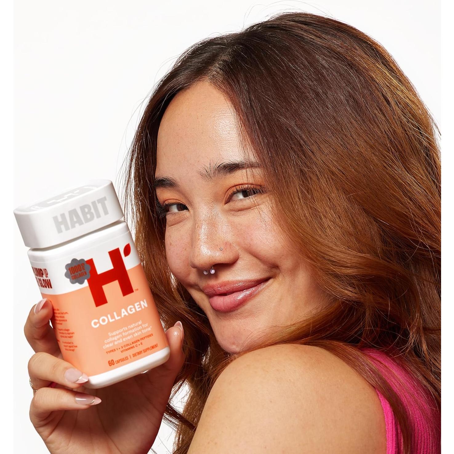 Suplemento de Colágeno Habit 60 Cápsulas 2000mg Vitamina C y E