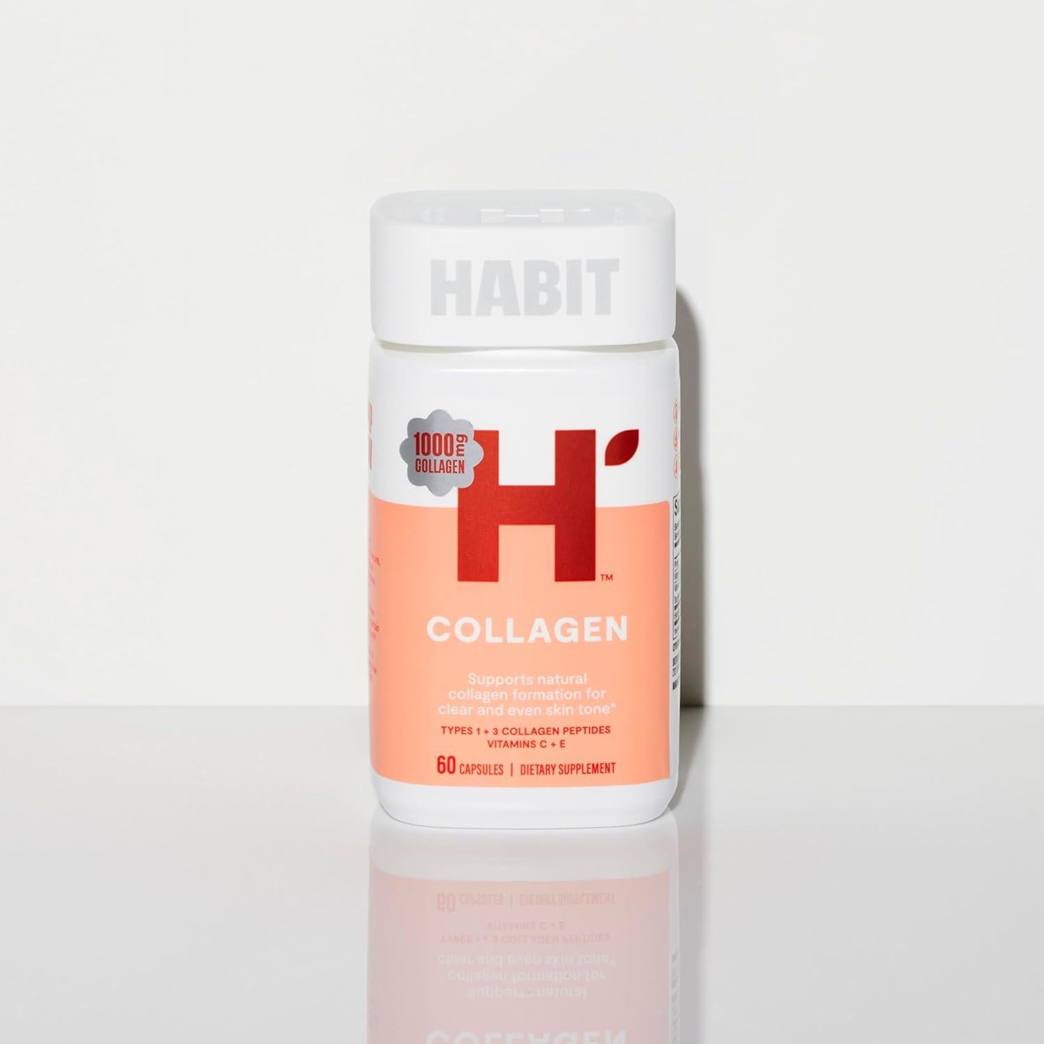 Suplemento de Colágeno Habit 60 Cápsulas 2000mg Vitamina C y E