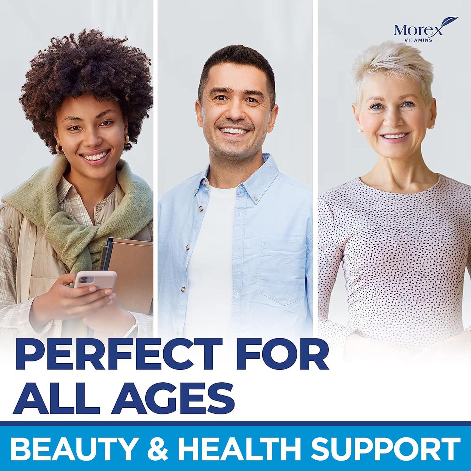 Gomitas de Biotina Morex Vitamins - Suplemento Cabello, Piel y Uñas - 60 Unidades