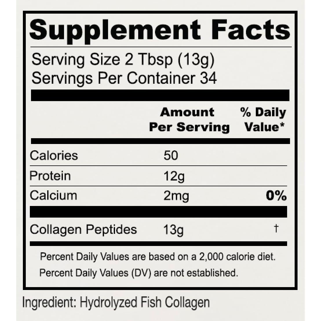 Colágeno Marino Hidrolizado Anthony's 0.45 kg Sin Gluten