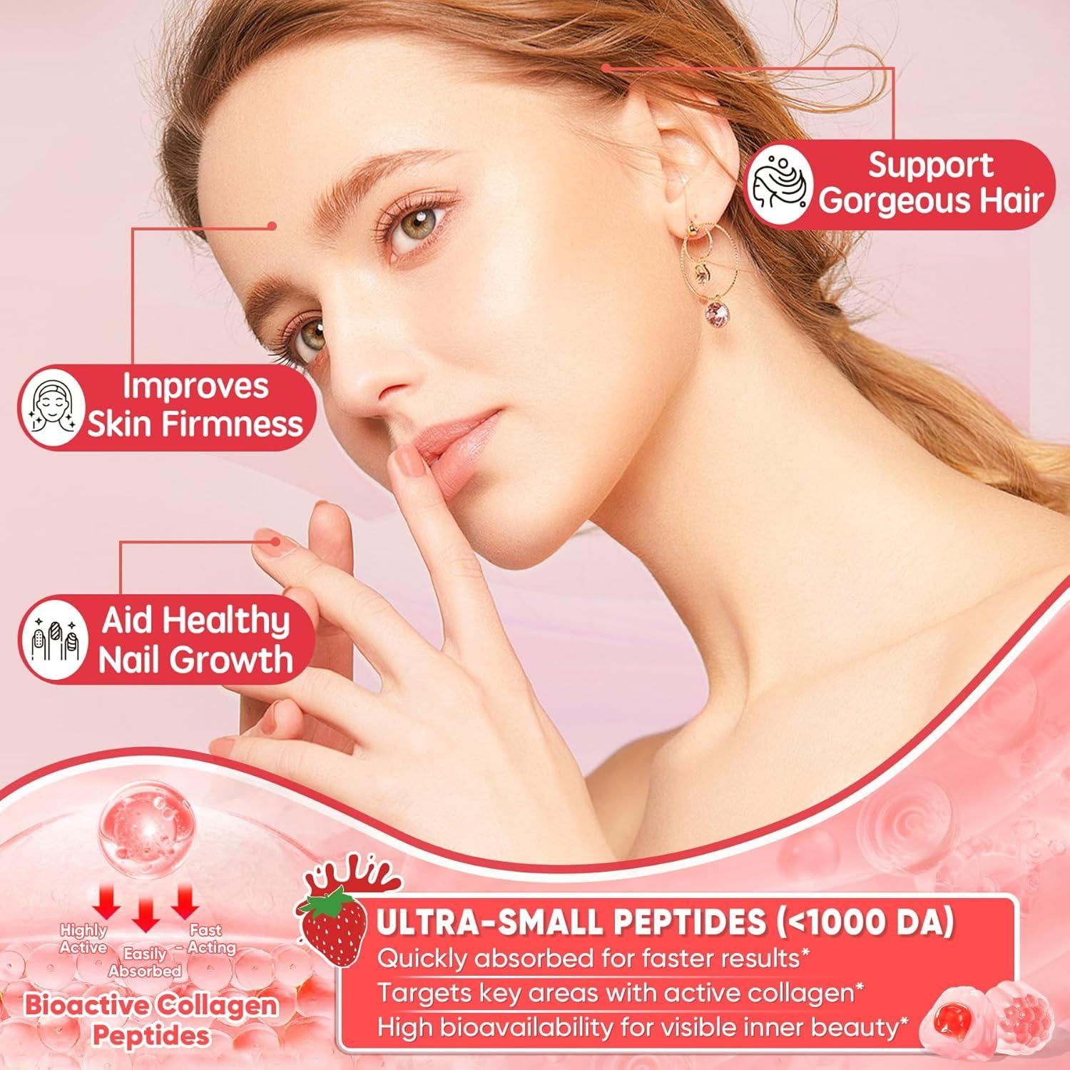 Gomitas de Colágeno Hidrolizado Lilicare 1500mg 60 Cts