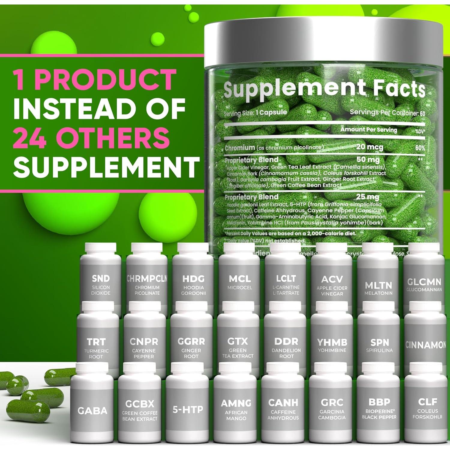 Cápsulas de Pérdida de Peso Bioteque Lab - 60 Píldoras