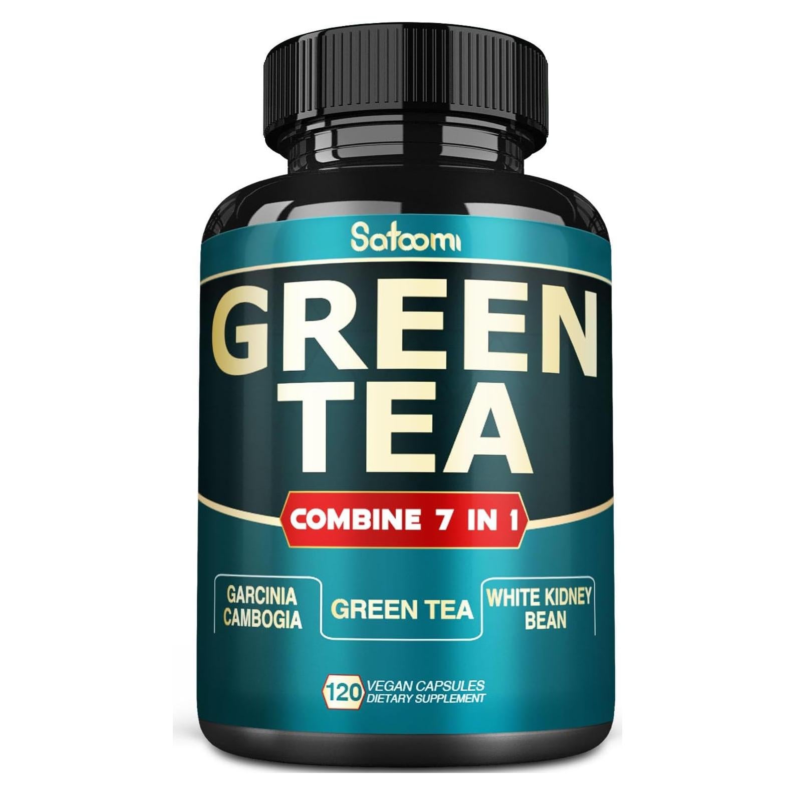 Cápsulas de Té Verde Satoomi 13200mg - 120 Unidades