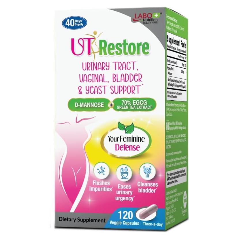 Suplemento UTRestore LABO Nutrition D-Mannose 40 Cápsulas