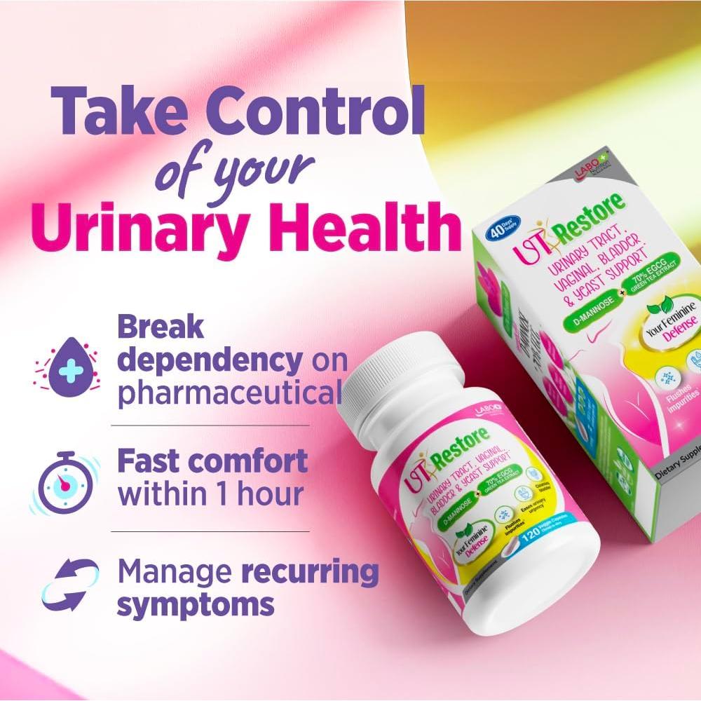 Suplemento UTRestore LABO Nutrition D-Mannose 40 Cápsulas