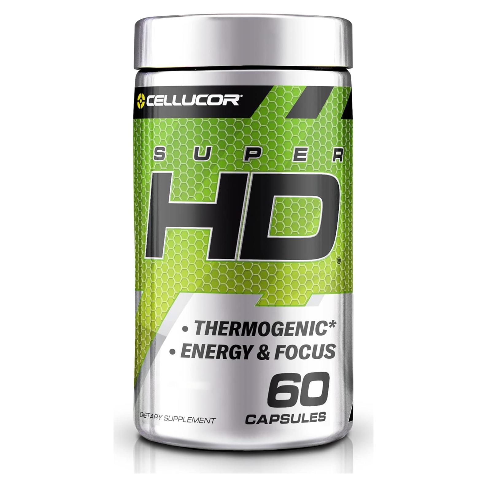 Cellucor SuperHD Termogénico Quemador de Grasa 60 Cápsulas