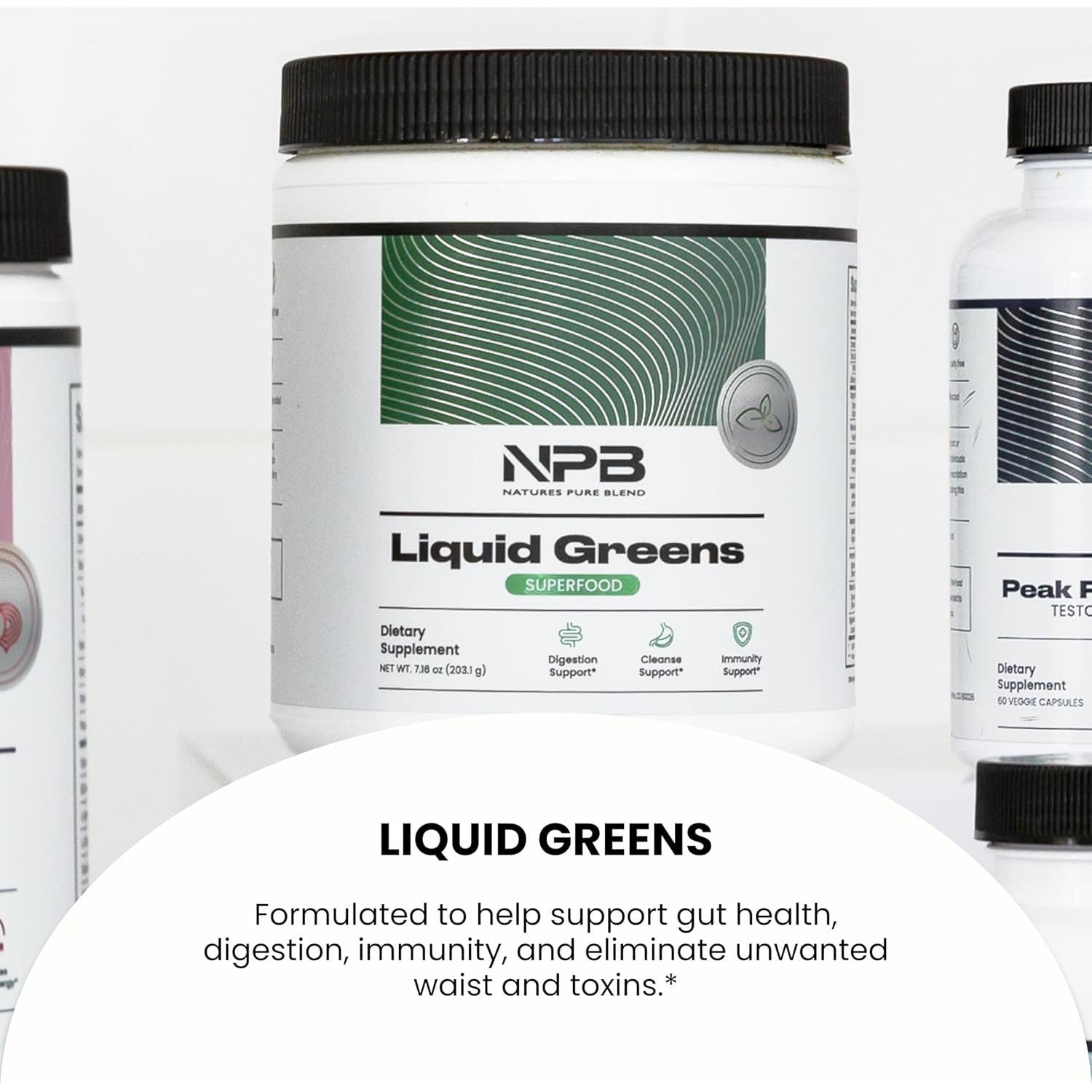 Polvo de Super Verdes Orgánicos Mezcla Pura 200g - Sabor Matcha