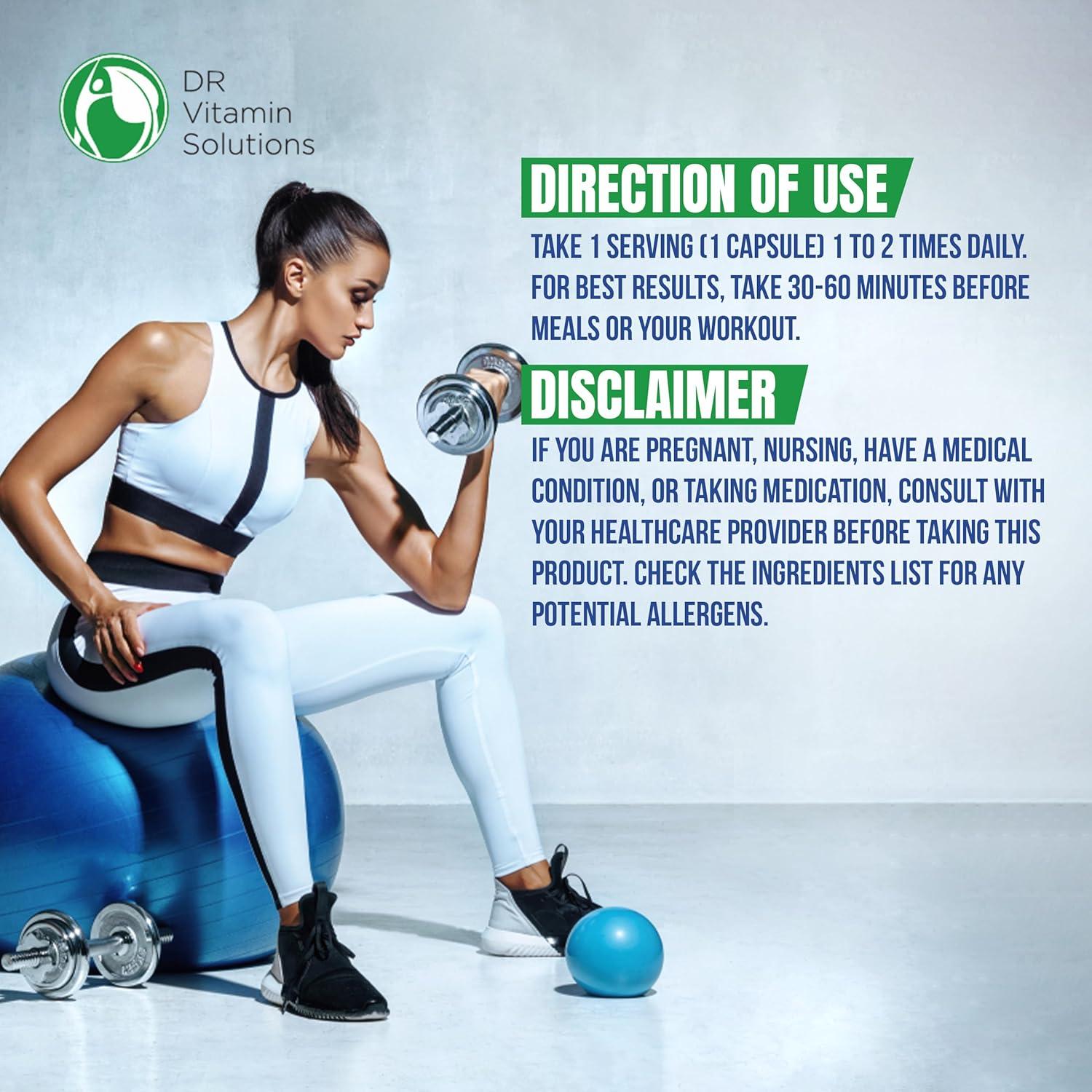 Quemador de Grasa Termogénico Dr Vitamina - 2 Cápsulas