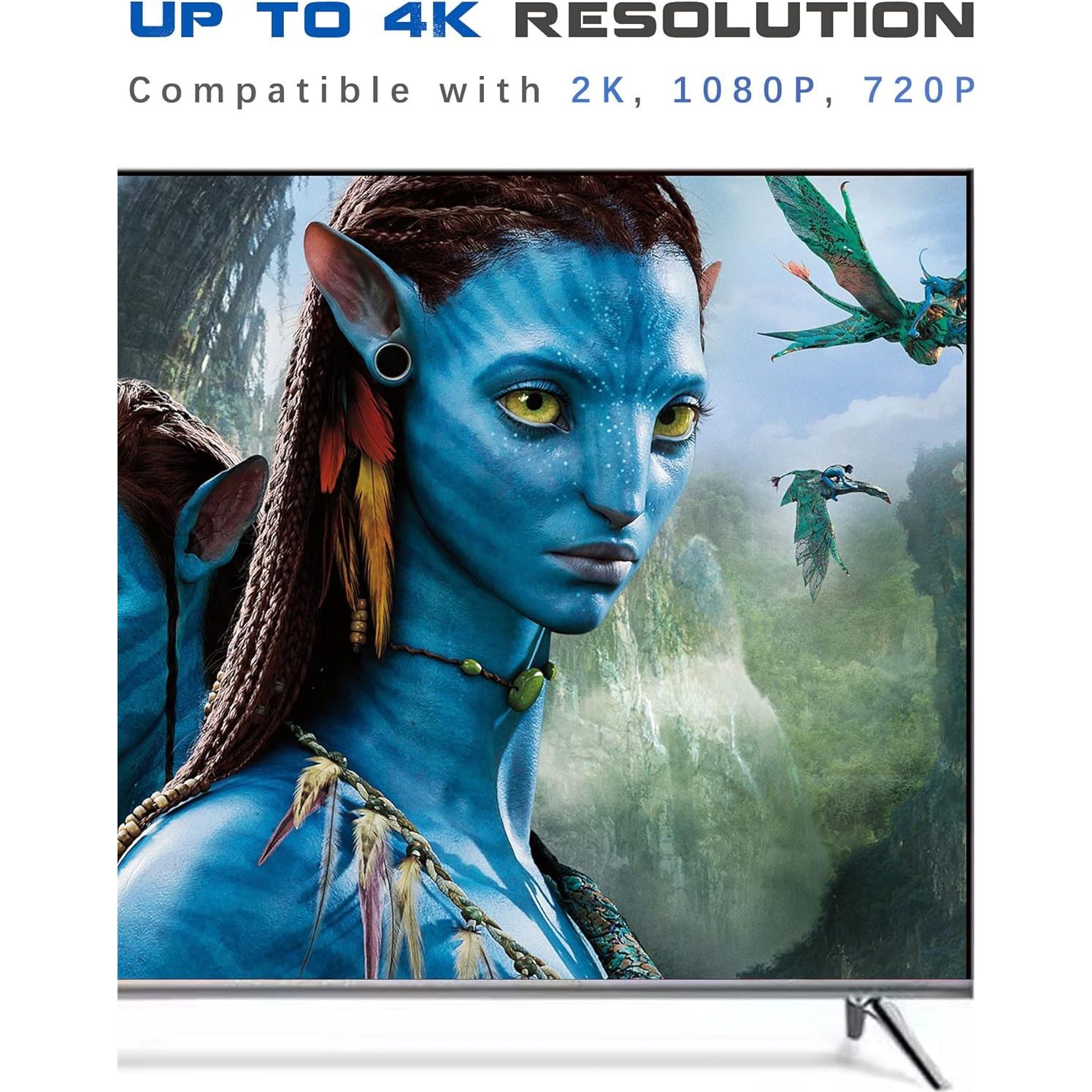 Adaptador USB-C a HDMI 4K Mindorlen con carga rápida