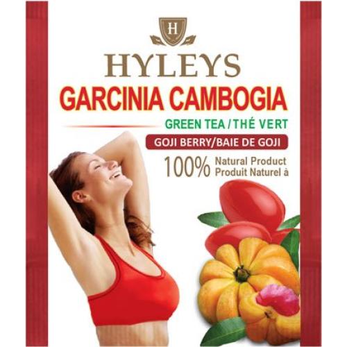 Té HYLEYS Garcinia Cambogia y Té Verde Baya Goji - 25 Bolsitas