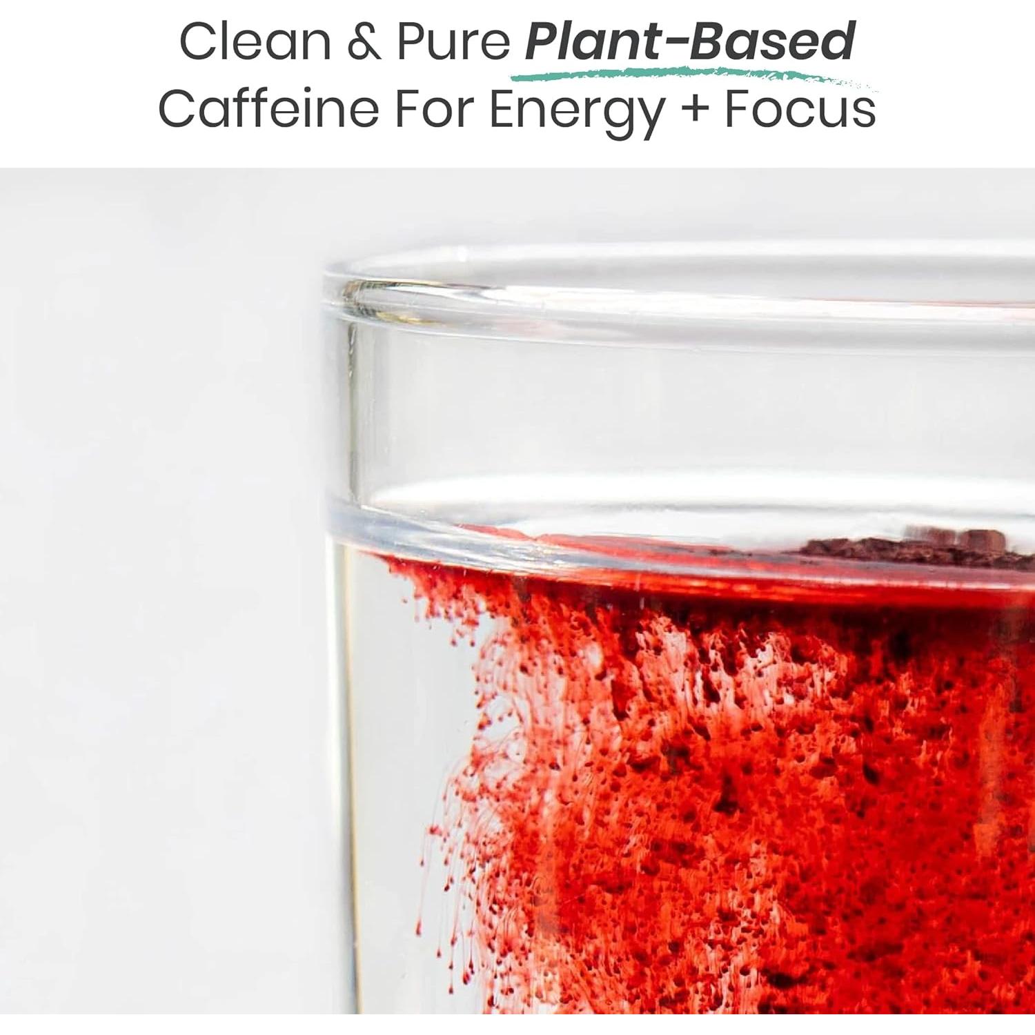 HumanN SuperBeets Energía Plus 166.5g - Polvo de Remolacha y Té Verde