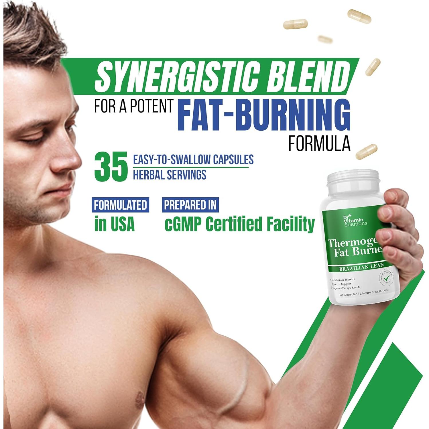 Quemador de Grasa Termogénico DR Vitamin - 35 Cápsulas