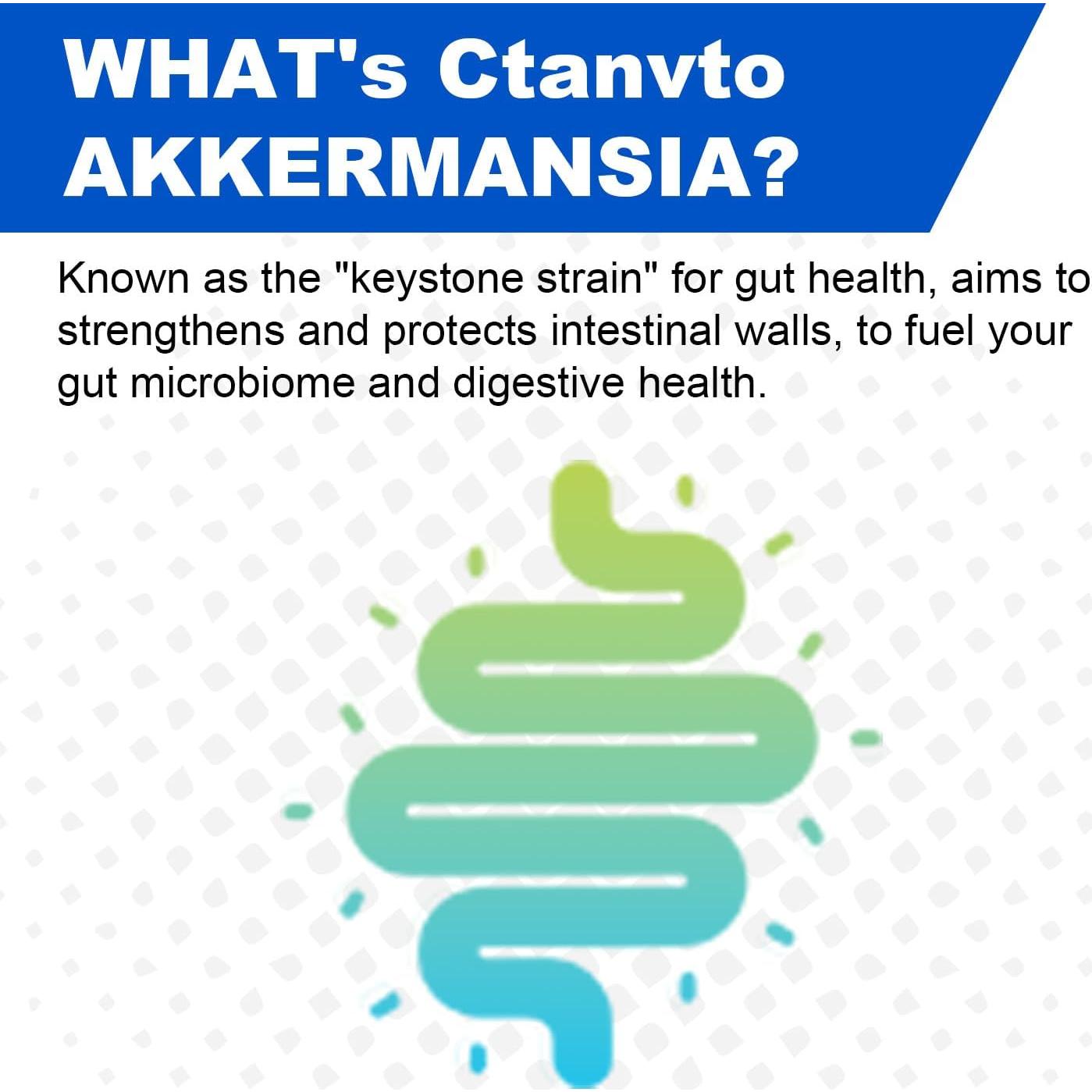 Probiotico Akkermansia 100 Mil Millones 90 Cápsulas Salud Intestinal