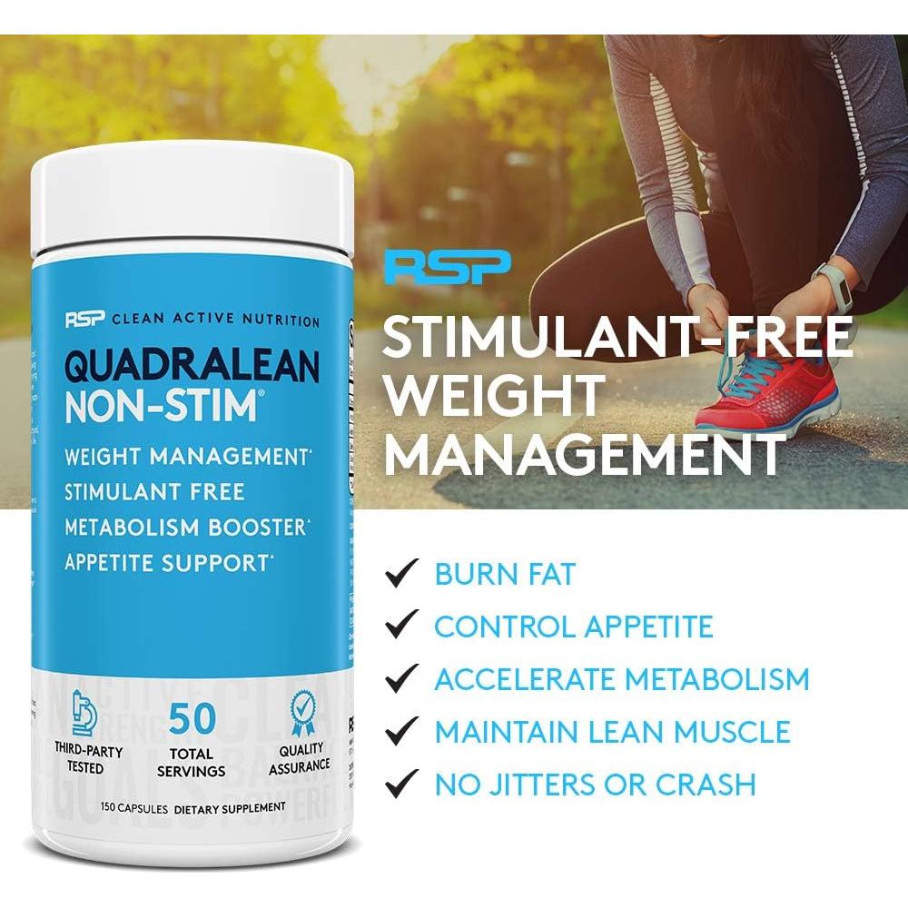 RSP Nutrition QuadraLean - Suplemento sin Estimulantes 150g