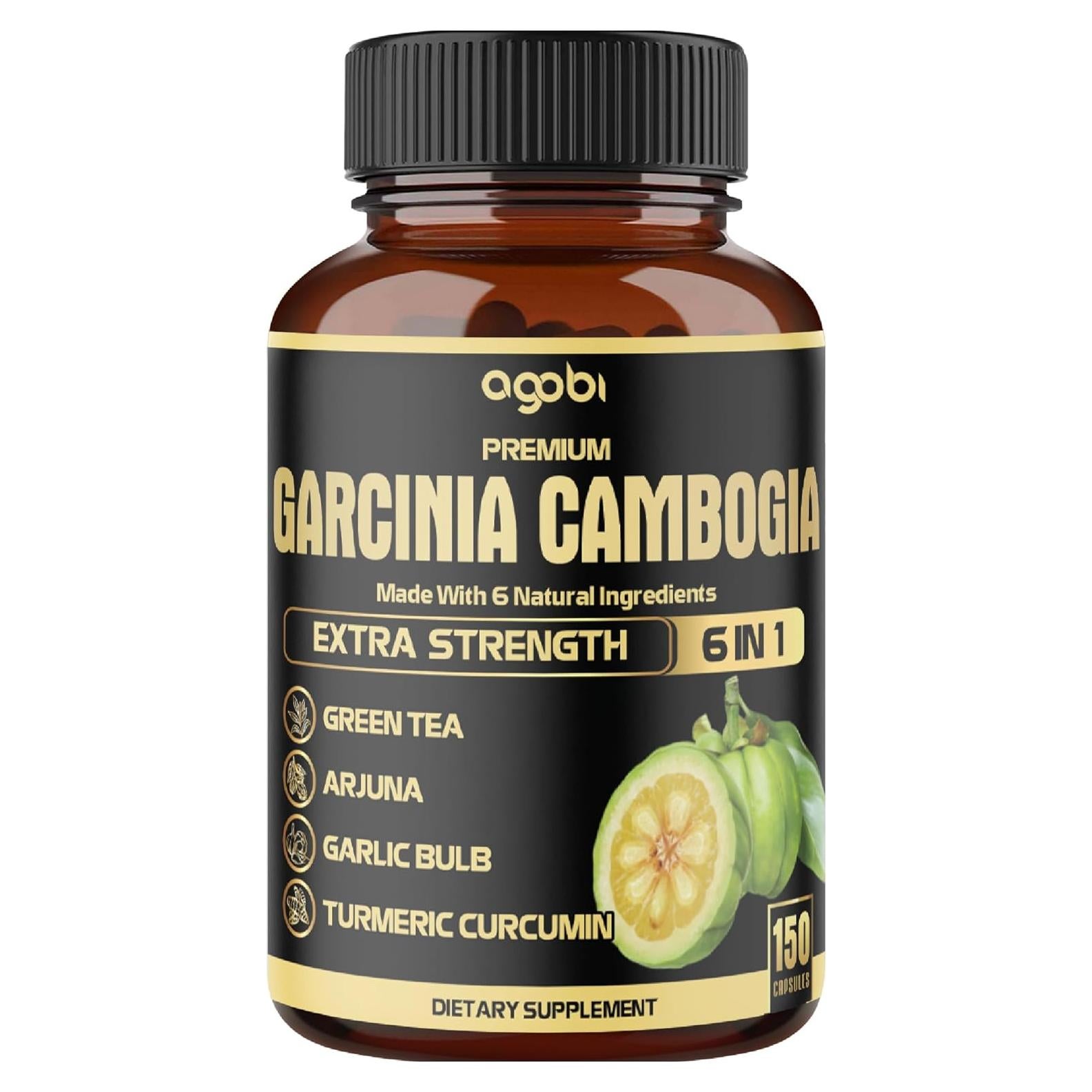 Cápsulas Garcinia Cambogia Agobi 150 Veganas 5 Meses