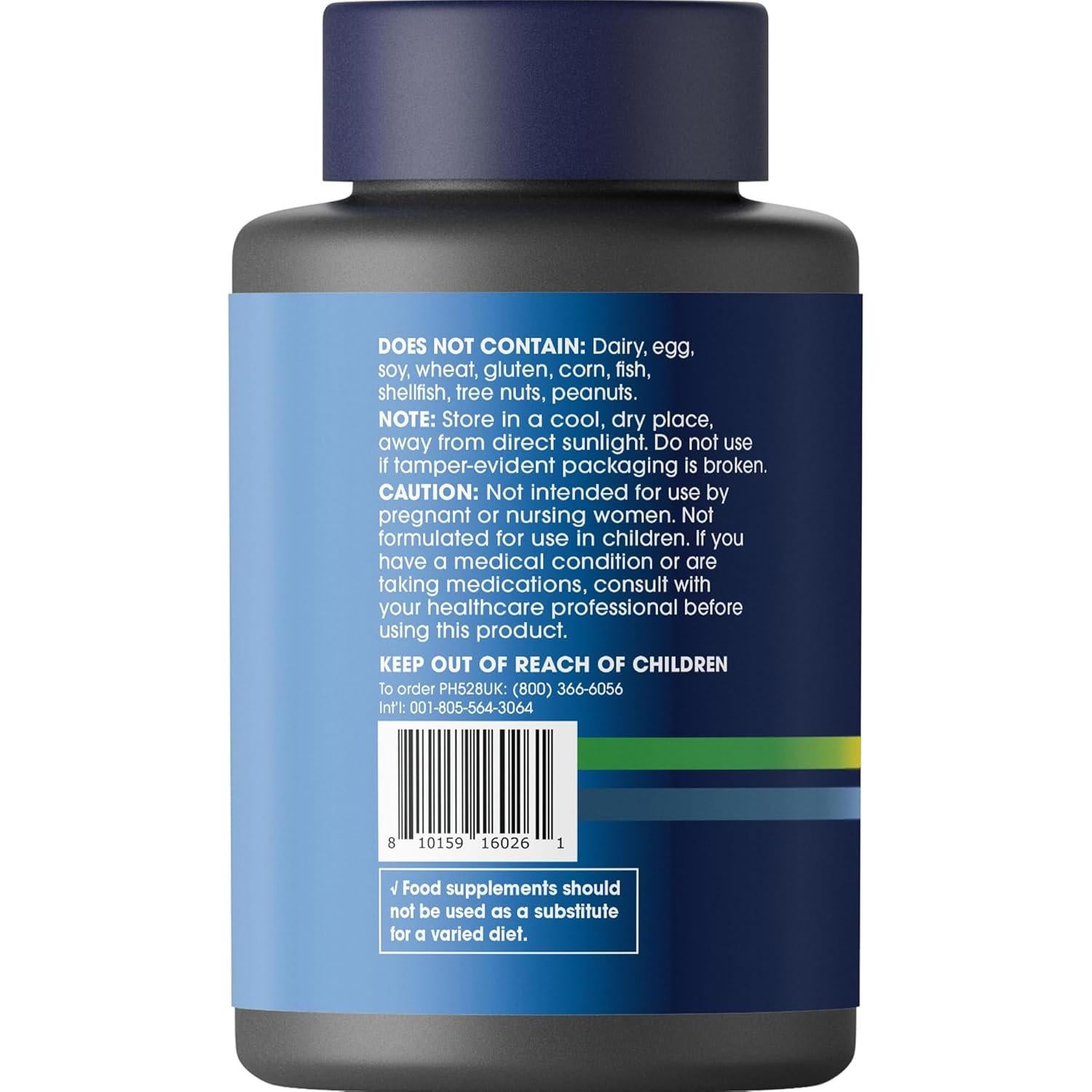 Suplemento de Resveratrol Trans Puro ProHealth 1000mg - 60 Cápsulas