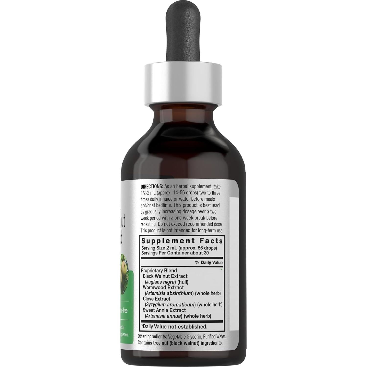 Extracto Líquido de Ajenjo y Nuez Negra Horbaach 60 ml Sin Alcohol