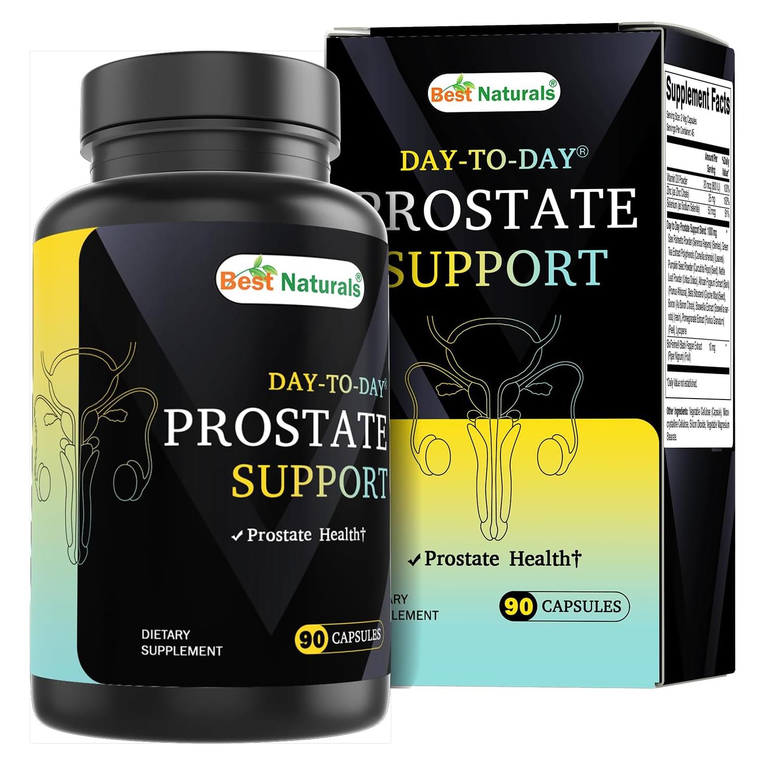 Suplemento Prostático Vegano 90 Cápsulas - Mejores Naturales