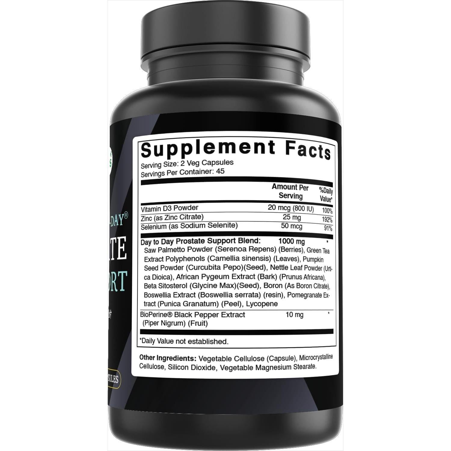 Suplemento Prostático Vegano 90 Cápsulas - Mejores Naturales