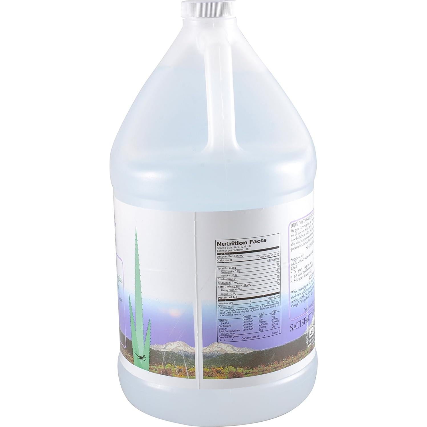 Suplemento Líquido de Aloe Vera George 3.78 L Sin Aditivos