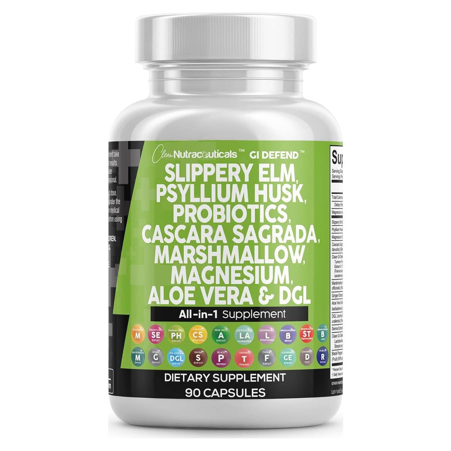 Suplemento Digestivo Clean Nutraceuticals con Probioticos y Aloe Vera