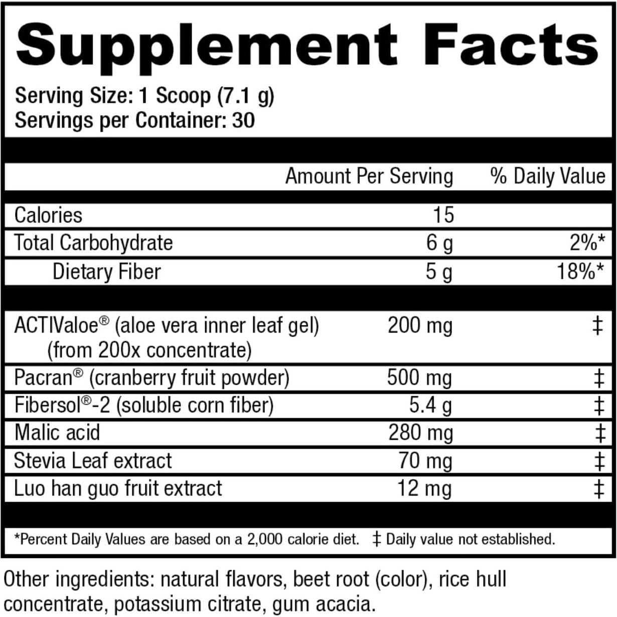 NatureCity AloeCran Bebida Sin Azúcar 425g | Aloe Vera y Arándano